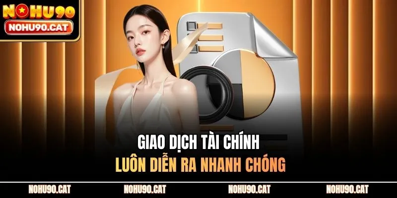 Giao dịch tài chính luôn diễn ra nhanh chóng